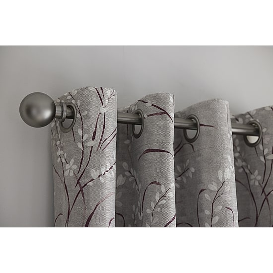 Sun Zero Atmosphere Darley Grommet Top 100% Blackout Single Curtain Panel