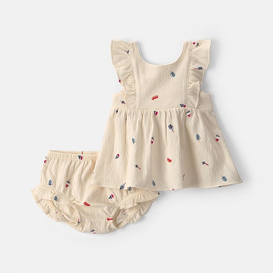 Carter's Americana Baby Girls 2-pc. Short Set