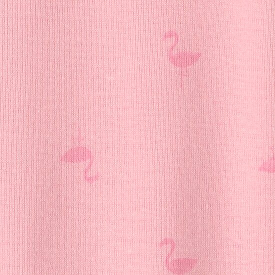 Carter's Baby Girls Footed Round Neck Long Sleeve One Piece Pajama