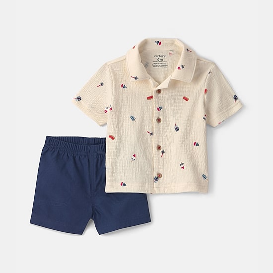 Carter's Americana Baby Boys 2-pc. Short Set