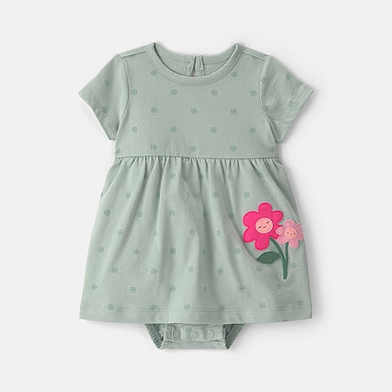 Carter's Baby Girls Fitted Short Sleeve Sundress
