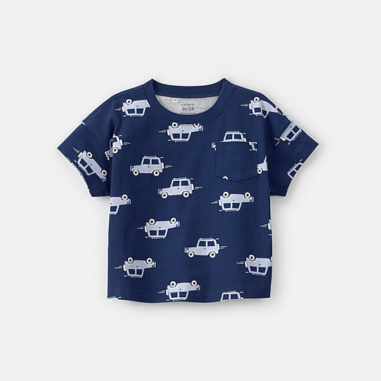 Carter's Toddler Boys Round Neck Short Sleeve T-Shirt