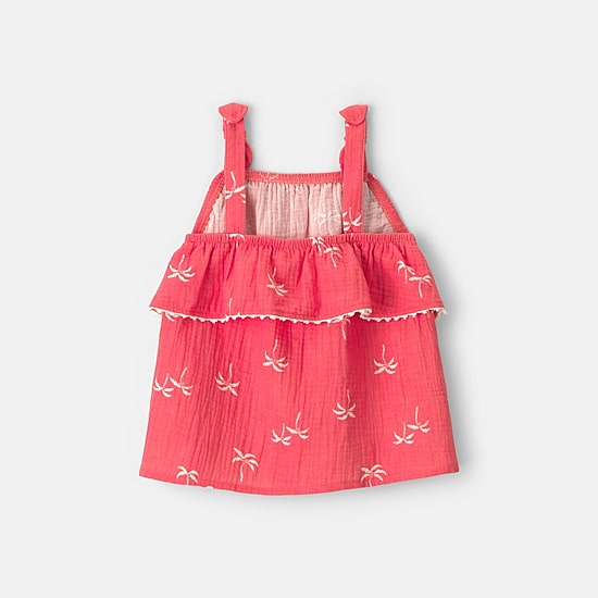 Carter's Toddler Girls Square Neck Sleeveless Tank Top