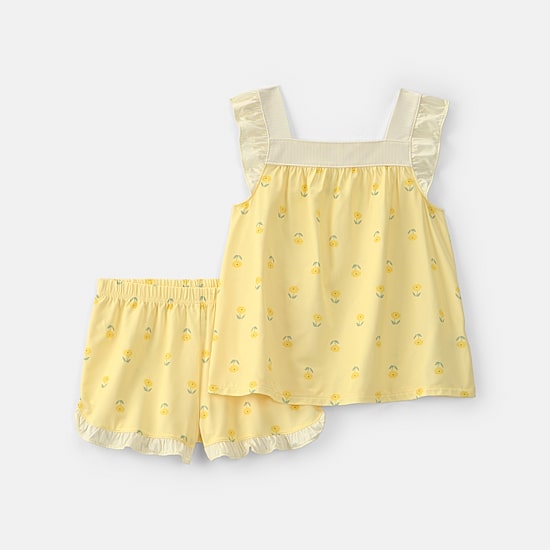 Carter's Little & Big Kid Girls Square Neck Sleeveless 2-pc. Pajama Set