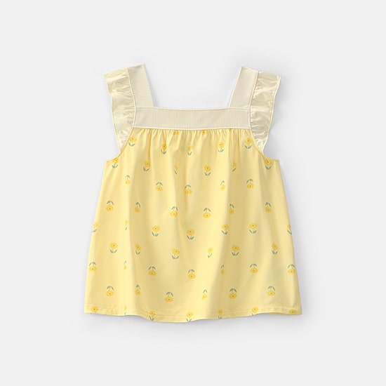 Carter's Little & Big Kid Girls Square Neck Sleeveless 2-pc. Pajama Set