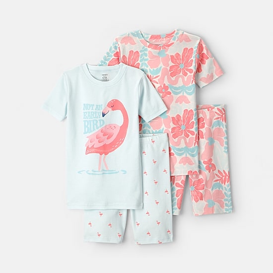 Carter's Little & Big Kid Girls 4-pc. Pajama Set