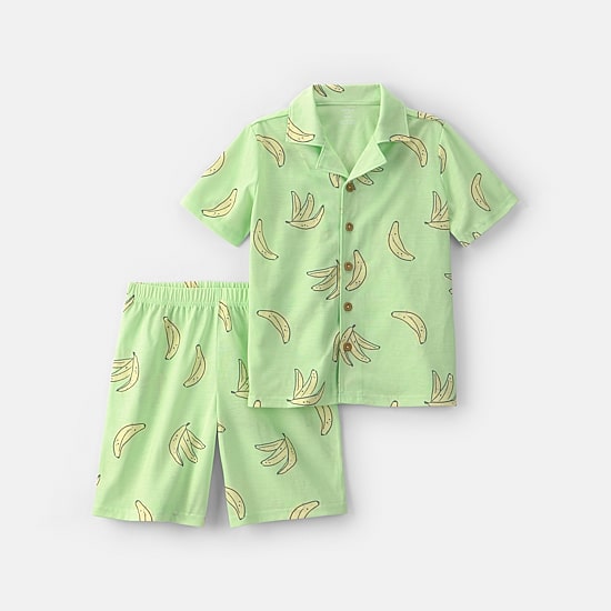 Carter's Little & Big Kid Boys Short Sleeve 2-pc. Pajama Set