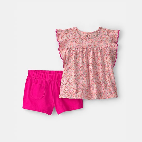 Carter's Toddler Girls Knit 2-pc. Short Set