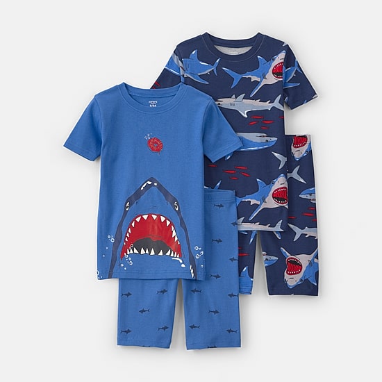 Carter's Little & Big Kid Boys 4-pc. Pajama Set