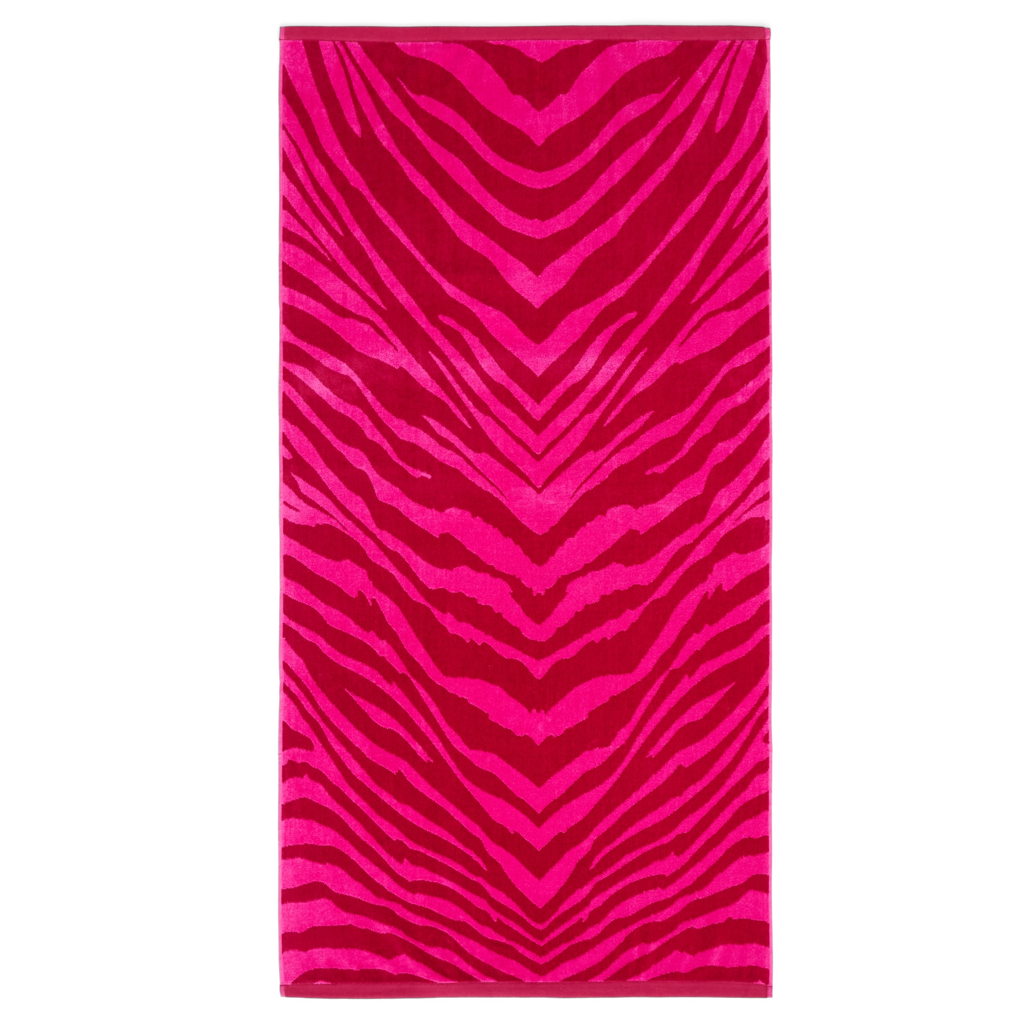 Outdoor Oasis Zebra Jacquard Beach Towel