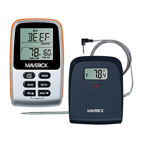 Maverick Wireless Remote Thermometers In Silver