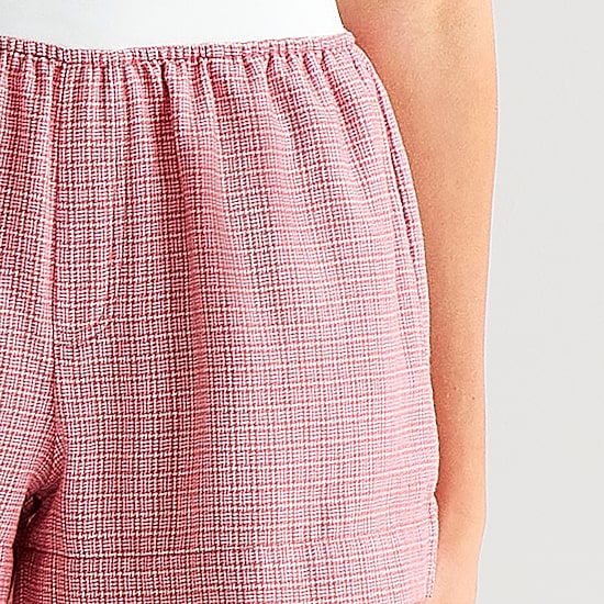 Arizona Body Womens Juniors Flannel Pajama Shorts