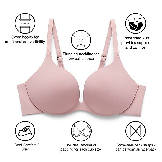 Ambrielle Ideal Lift plunge Bra