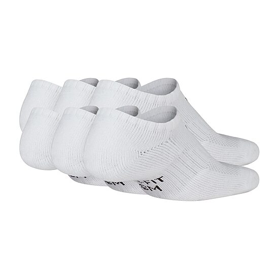 Nike Unisex 6 Pair No Show Socks