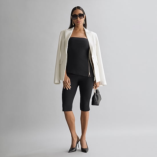 Bold Elements Womens Straight Capri Pant