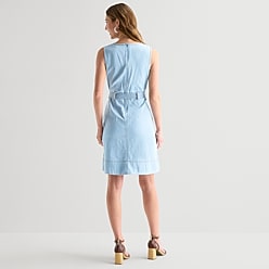 casual dresses work Work Casual Dress for Women's Boat Neck Sleeveless Business Pencil Dresses