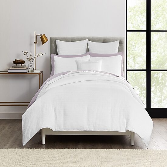Fieldcrest Stripe Matelasse 3-pc. Comforter Set & Accessories