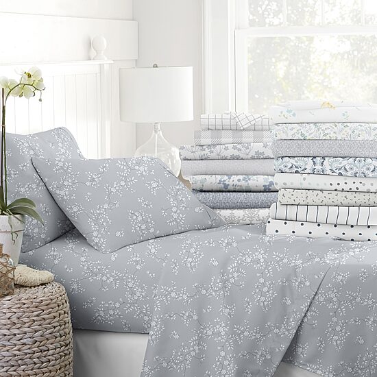 Casual Comfort™ Premium Ultra Soft Microfiber Floral Sheet Sets