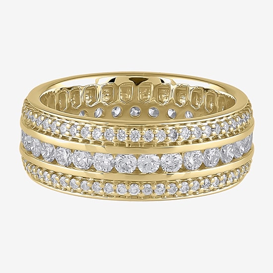 8.5MM 3 CT. T.W. Lab-Grown (F / SI2) Diamond Eternity Band in 10K or 14K Gold