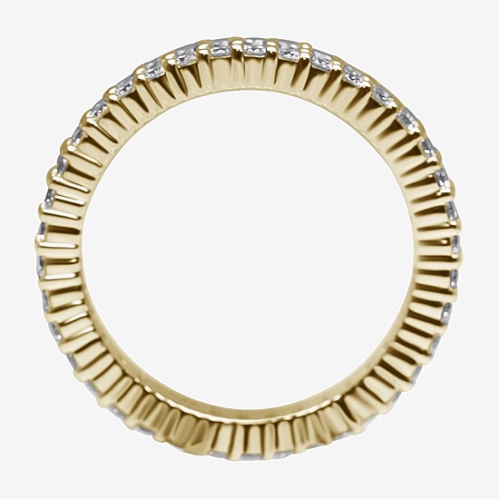 4MM 2 CT. T.W. Lab-Grown (F / SI2) Diamond Eternity Band in 10K or 14K Gold