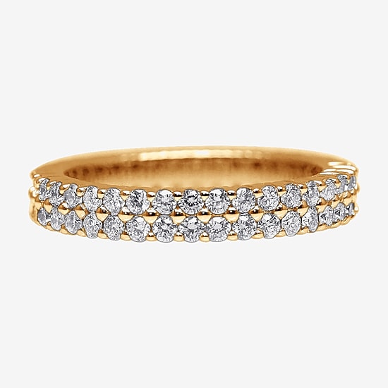 4MM 2 CT. T.W. Lab-Grown (F / SI2) Diamond Eternity Band in 10K or 14K Gold