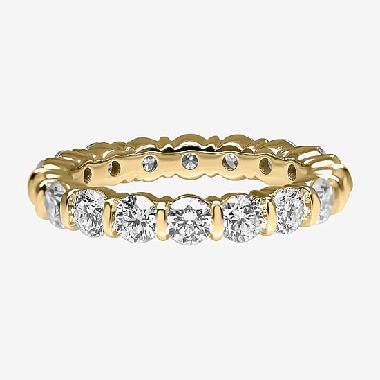 2MM 1 CT. T.W. Lab-Grown (F / SI2) Diamond Eternity Band in 10K or 14K Gold