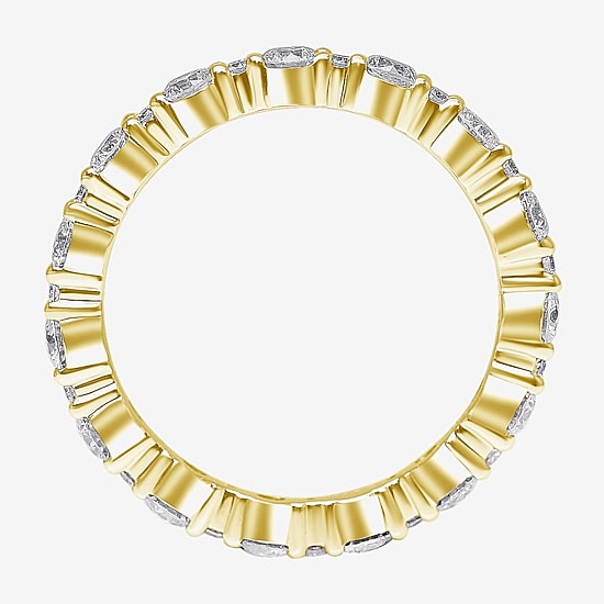 4MM 3 CT. T.W. Lab-Grown (F / SI2) Diamond Eternity Band in 10K or 14K Gold