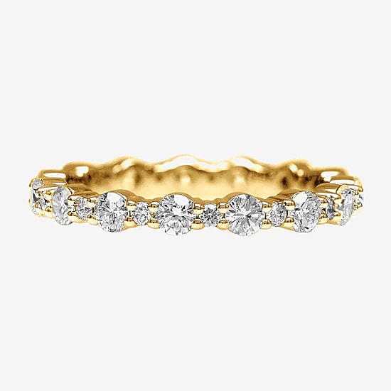 4MM 3 CT. T.W. Lab-Grown (F / SI2) Diamond Eternity Band in 10K or 14K Gold