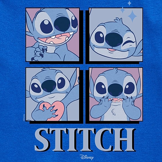 Disney Collection Little & Big Kid Boys Crew Neck Short Sleeve Regular Fit Lilo & Stitch Graphic T-Shirt