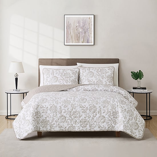 Cannon Sylvana Jacobean Quilt Set