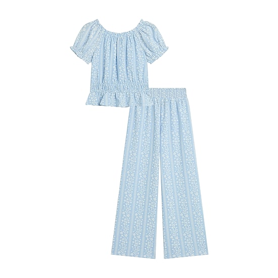 by&by girl Big Kid Girls Knit Pant Set