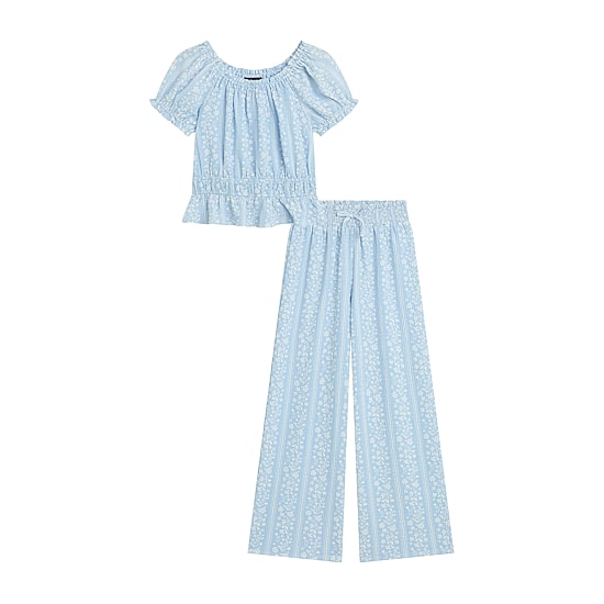 by&by girl Big Kid Girls Knit Pant Set