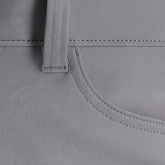 Haggar Sport Knit 5-Pocket Mens Straight Fit Flat Front Pant
