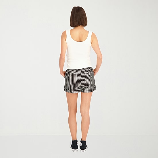 VOLCOM Womens Mid Rise Juniors Pull-On Short