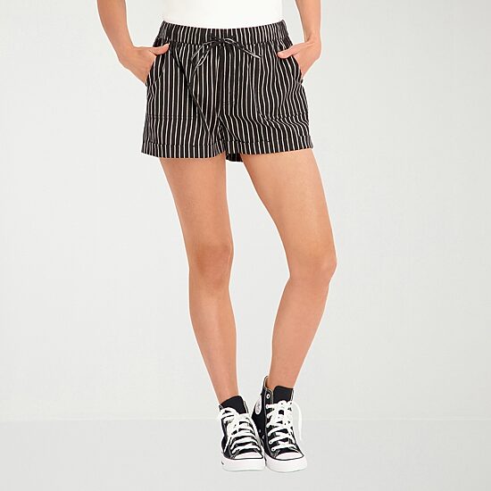 VOLCOM Womens Mid Rise Juniors Pull-On Short