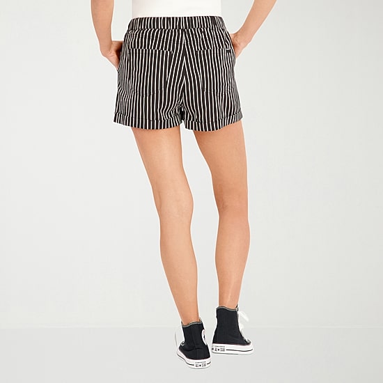 VOLCOM Womens Mid Rise Juniors Pull-On Short