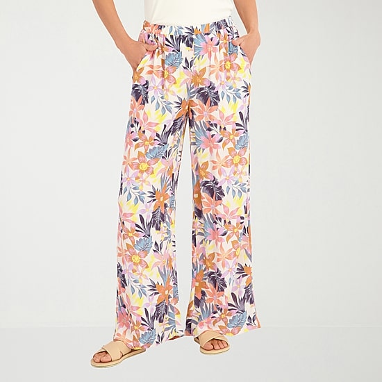 VOLCOM Womens Wide Leg Pull-On Pant