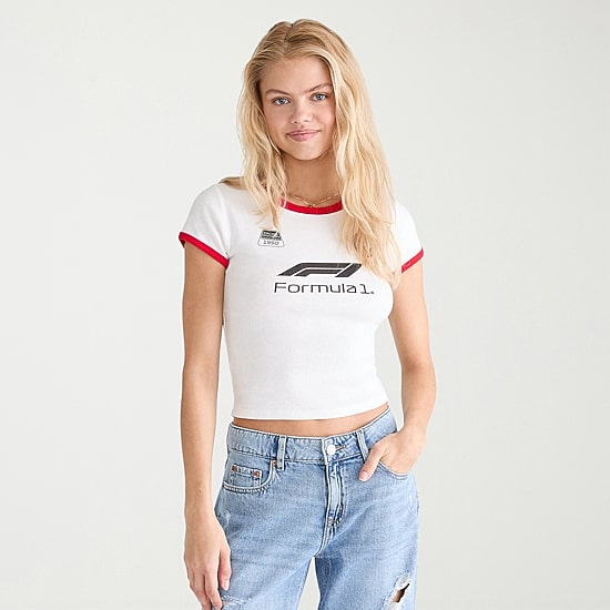 AEROPOSTALE Womens Juniors Crew Neck Short Sleeve Regular Fit Graphic T-Shirt