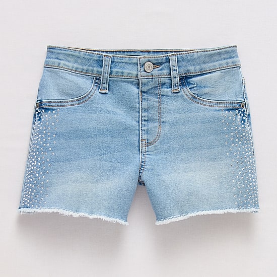 Vanilla Star Big Kid Girls High Rise Denim Short