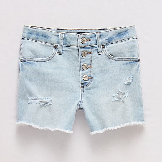 Vanilla Star Big Kid Girls High Rise Denim Short