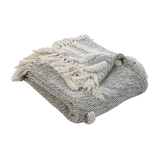 LR Home Luca Diamond Washable Throw