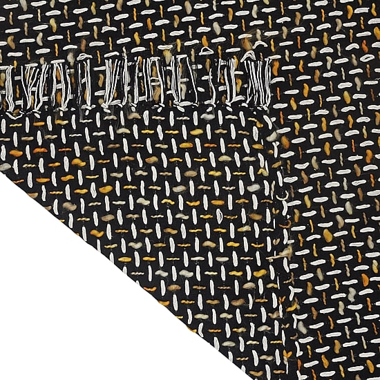 LR Home Rony Geometric Washable Throw