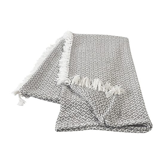 LR Home Ravy Diamond Washable Reversible Throw