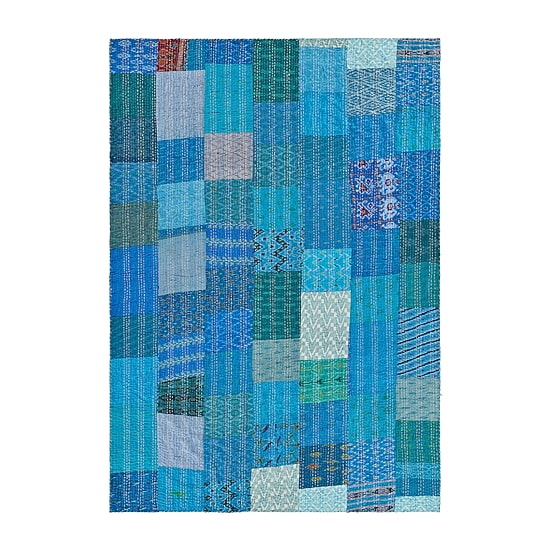 LR Home Kher Patchwork Midweight Throw