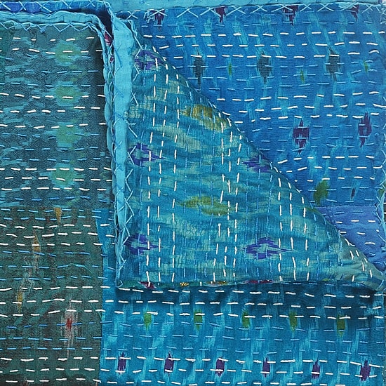 LR Home Kher Patchwork Midweight Throw
