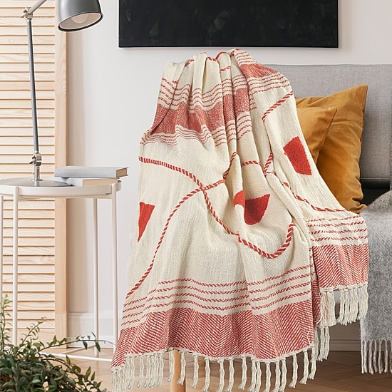 LR Home Allies Diamond Washable Throw