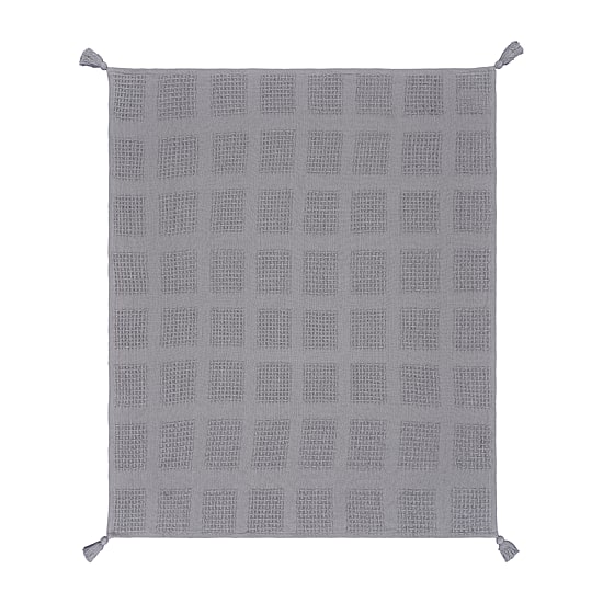 LR Home Brewis Solid Washable Reversible Throw