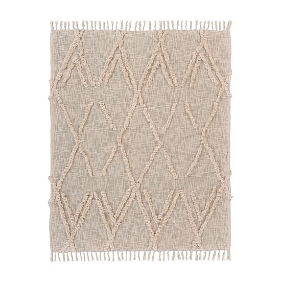 LR Home Divya Diamond Washable Throw