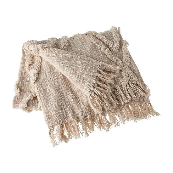 LR Home Divya Diamond Washable Throw
