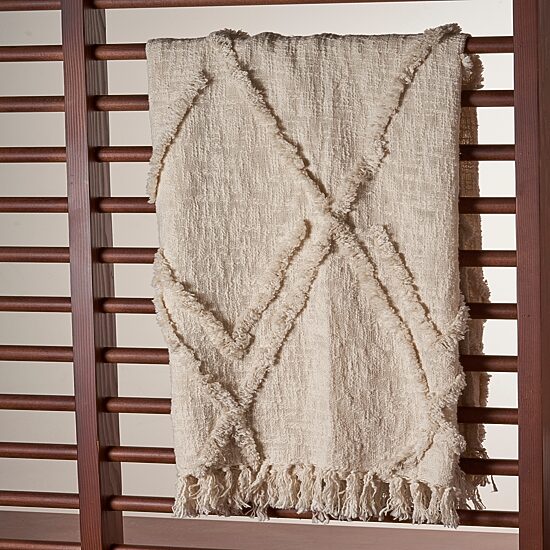 LR Home Divya Diamond Washable Throw